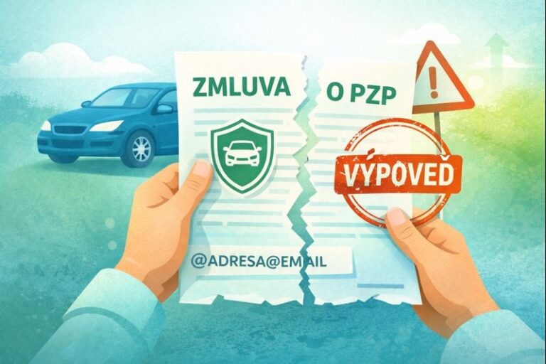 Výpoveď PZP 2026: bezplatný generátor výpovede do PDF